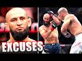 Khamzat Chimaev's Ridiculous REMATCH Request and Team's EXCUSES from Sean Strickland Fight