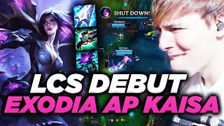 LS | MY KAI'SA BUILD'S LCS DEBUT ft. SolarBacca, Don Jake, and Unforgiven| 100T vs IMT
