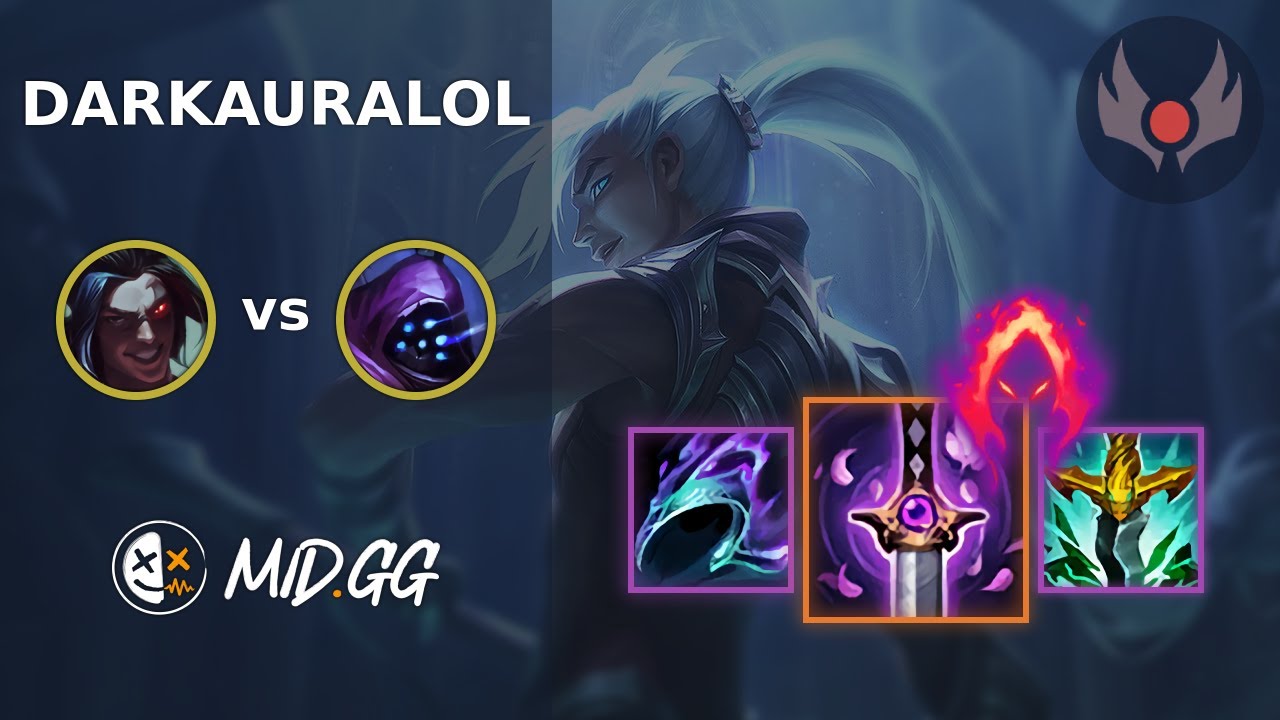 MID.GG: [ DarkAuraLOL ] Кейн на верхней линии против Джакса | Грандмастер EUW | Сезон LOL 2025