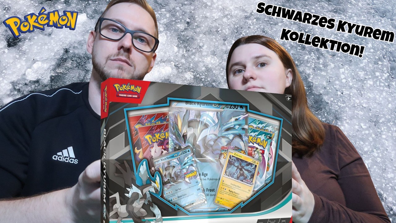 Das passiert, wenn man SPONTAN die Schwarzes Kyurem Kollektion öffnet...
