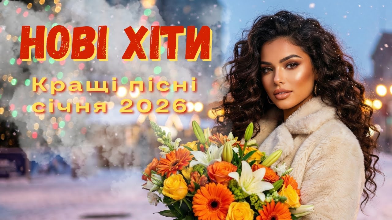 Суперхіти початку року I  Вайбові танцювальні хіти 2026 для фону і роботи