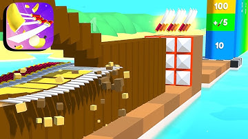 Flying Cut ​- All Levels Gameplay Android,ios (Levels 9-10)