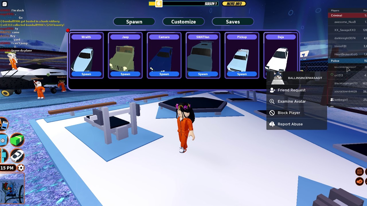 ROBLOX Exploit Report Auto Arrest Caught 3 YouTube 