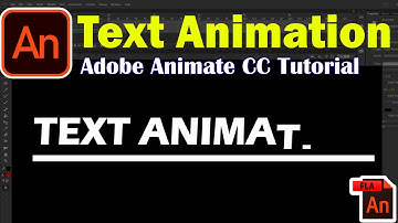 Text Animation in Adobe Animate CC | Simple Text Animation Tutorial | Adobe Animate Tutorial