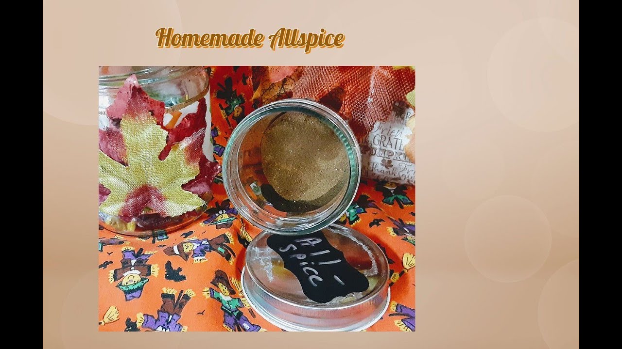 Homemade Allspice Seasoning - YouTube