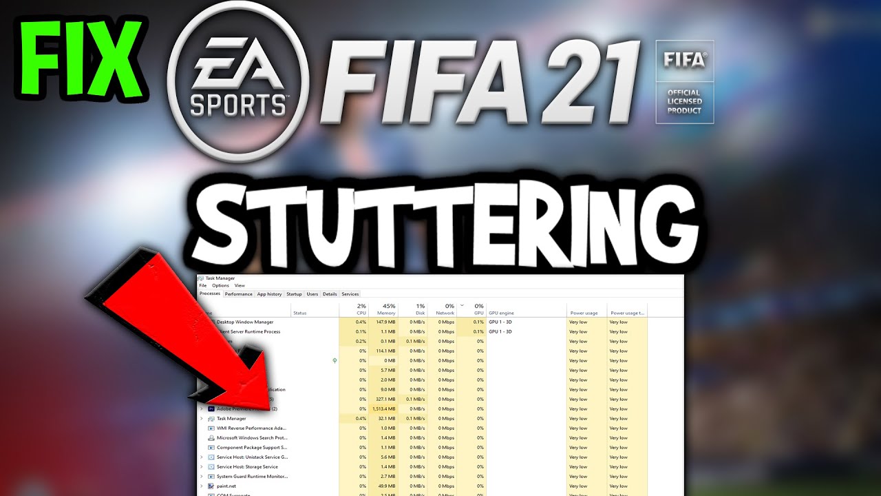 Fifa 21 – How to Fix Fps Drops & Stuttering – Complete Tutorial - YouTube