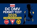 DC DMV Permit Test 2025 | 50 Most Important Questions & Answers 🔥