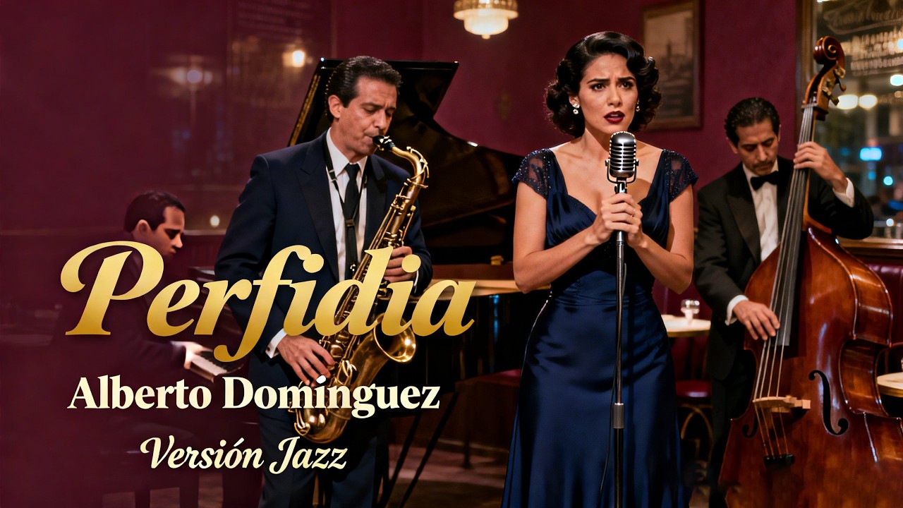Perfidia – Alberto Domínguez | Cover Bolero Jazz | Jazz Latino y Música Romántica