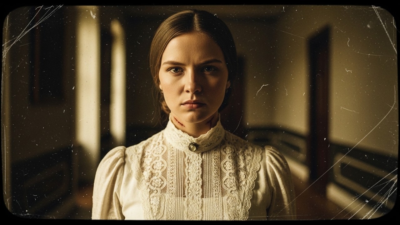 La novia traicionada y enforcada que regresó a la cena familiar (1891).