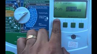 How to program a Rain Bird irrigation controller learn the basics