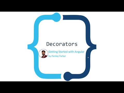 A1-09-1 | What is Decorator? | Getting Started with Angular | Pankaj Parkar