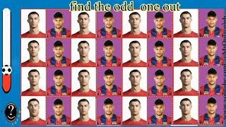 challenge and iq test | find the odd one out| if you real fan of football ,you have to pass this one