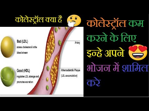 Cholesterol in Hindi || कोलेस्ट्रॉल क्या है || कोलेस्ट्रॉल कम करने के घरेलू उपाय