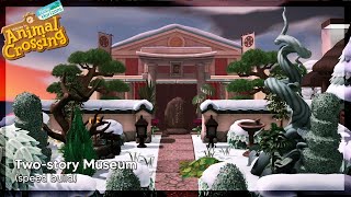 Twostory Museum  (Japanese island) // Animal Crossing New Horizons // Speed Build