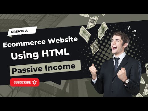 How To Create Website for Ecommerce Using HTML Step By Step | Create e-Commerce Website