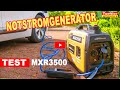 Notstromgenerator lädt Elektroauto - Test 3300W Benzin Generator maXpeedingrods MXR3500 - #Tueftler