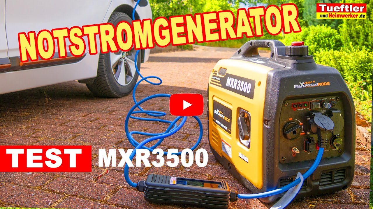 3300W Inverter Stromerzeuger 21kg tragbar Generator Benzin