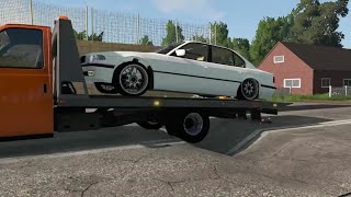 مود المطب _ محاكي الحوادث| تجربه على السيارات الحديثه beamng