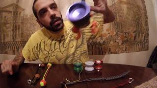 Duncan yoyo holster & Monkey Fist Slingers 2 in 1 yoyo + Begleri holsters/Smalls Edition holster!
