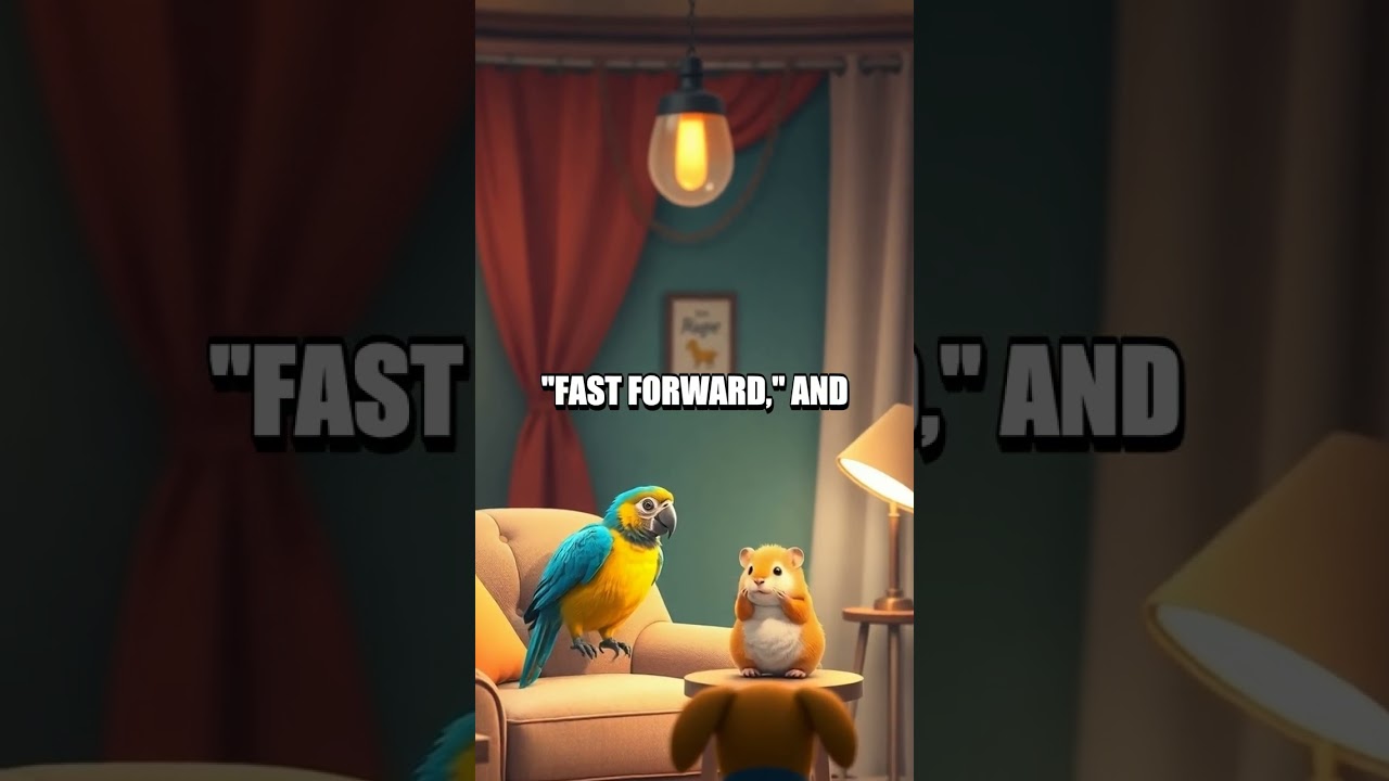 The Living Room Film Set of Furry Frenzy