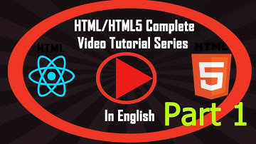 HTML5 Video Tutorial About HTML Layout in Urdu for beginners | Part 1