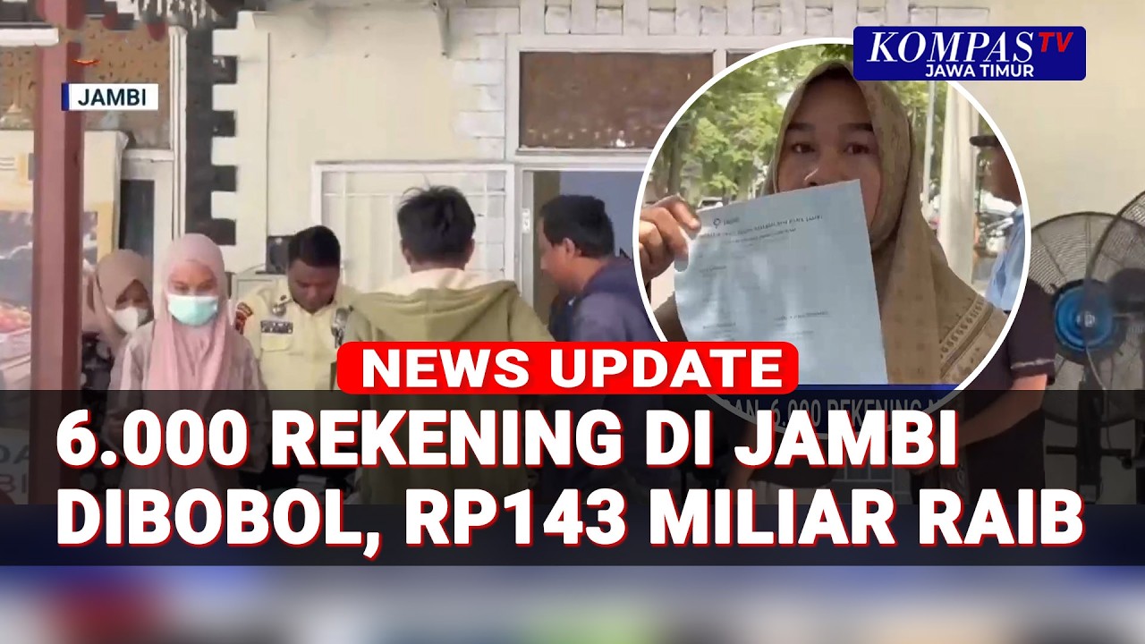 Uang Rp143 Miliar Raib, 6 000 Rekening Nasabah di Jambi Jadi Korban Peretasan!