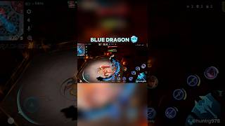 Blue Dragon skin 🥶#mlbb #mobilelegends #mlbbcreator #yuzhong