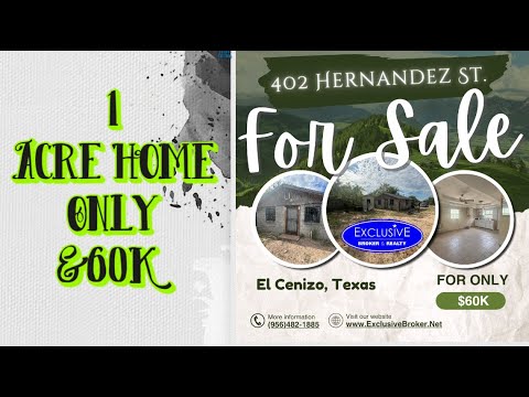 602 Hernandez St, El Cenizo, TX home video tour