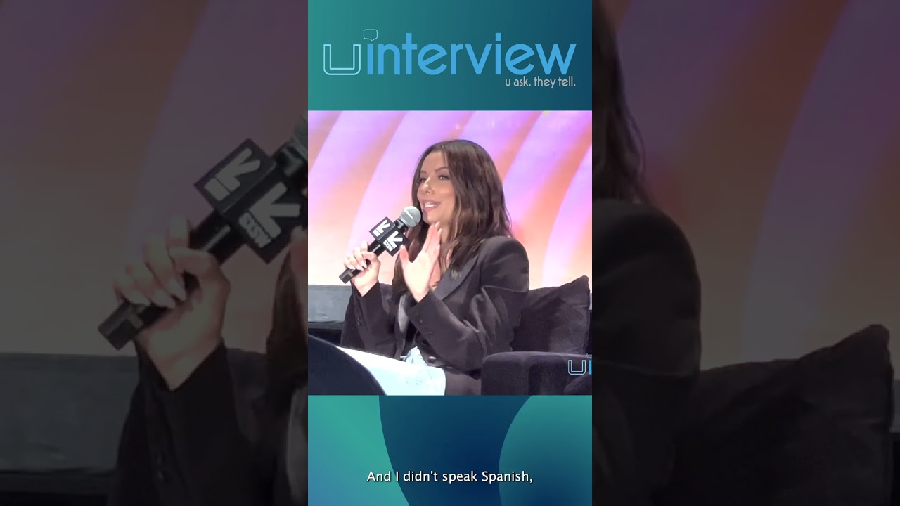 Ева Лонгория жалеет, что у неё нет испанского акцента! #шорты