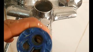 Learn how to fix your bathroom sink mixer after it's stuck