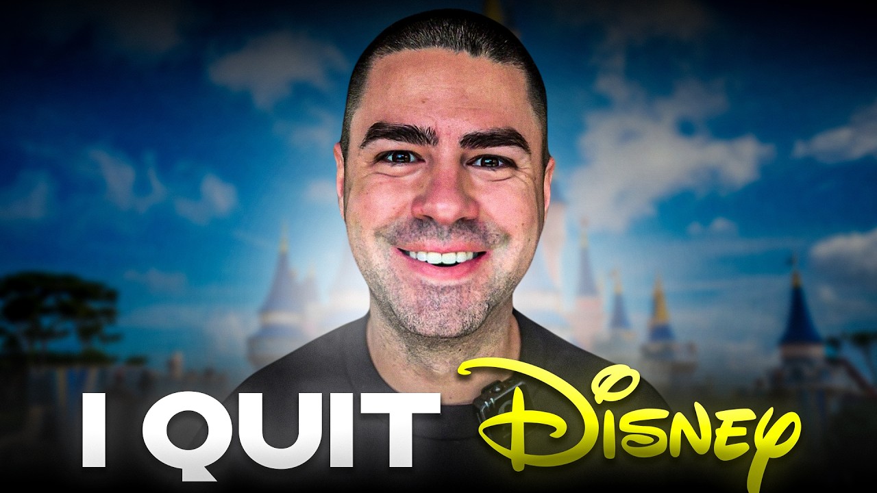 I quit my job at Disney, what's next? - YouTube