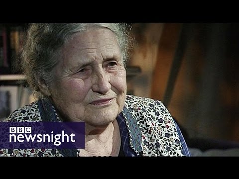 Doris Lessing wins Nobel Prize for Literature (2007) - Newsnight archives