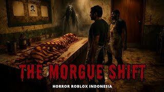 ADA YANG LATIHAN PASKIBRA DI KAMAR JENAZAH?! The Morgue Shift ft. Para Moderator | ROBLOX INDONESIA screenshot 1