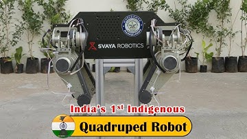 India’s 1st indigenous quadruped robot & exoskeleton suit #drdo