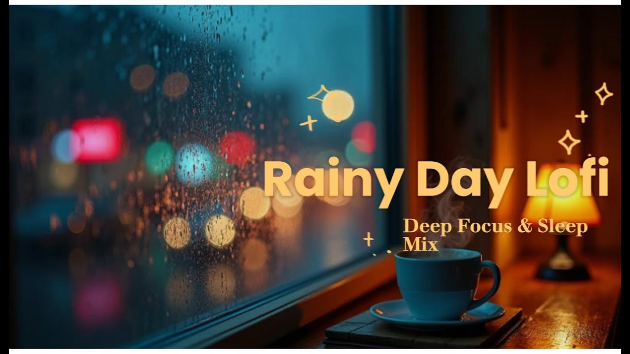 마음이 차분해지는 빗소리와 피아노 🌧️ 잠 안 올 때 듣기 좋은 음악 (Rainy Lofi)