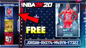 *FREE* DIAMOND MICHAEL JORDAN CAREER HIGHLIGHTS LOCKER CODE IN NBA 2K20 MyTEAM!!