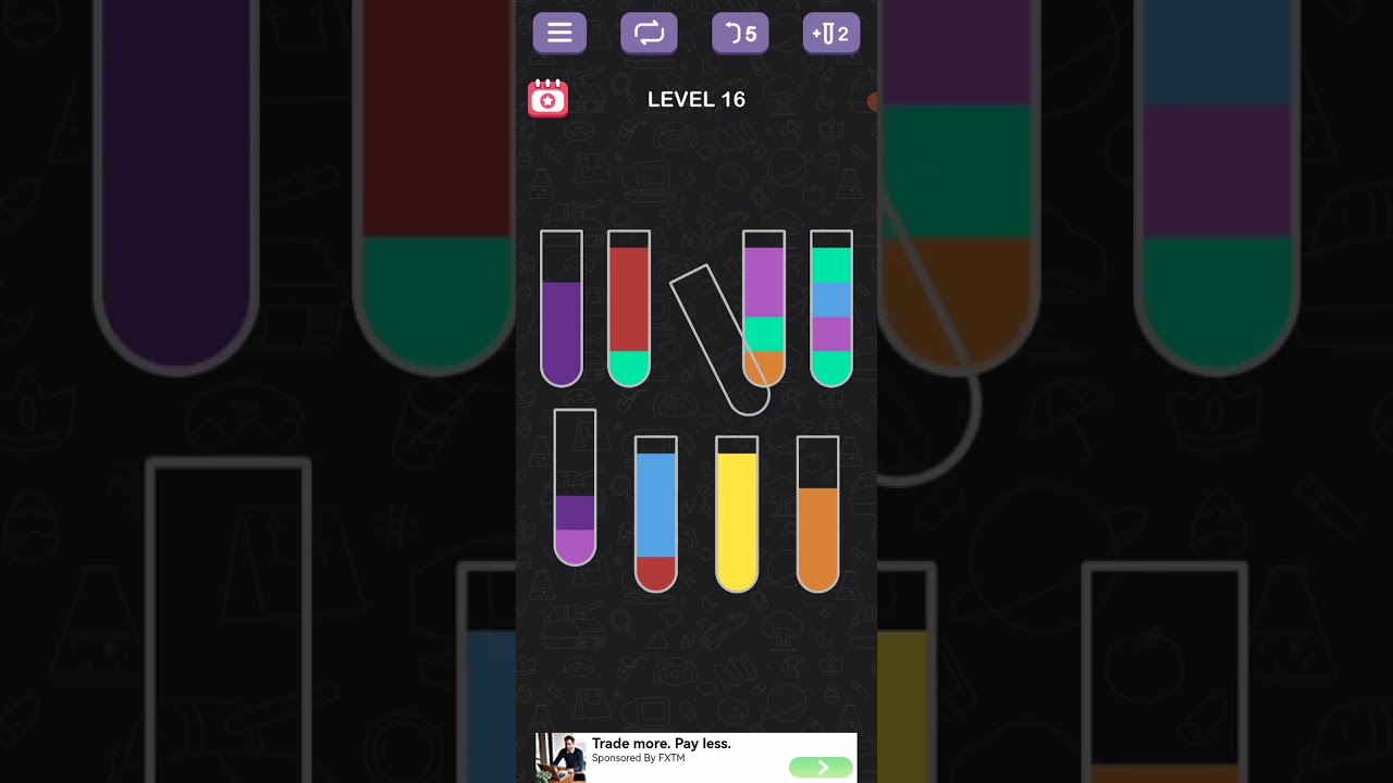 Water Sort Puzzle - Sort Color Level 16