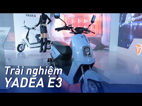 Trải nghiệm Yadea E3 mẫu xe mới của gia nhập thị trường Việt Nam