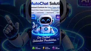 We create custom business chatbots! #shorts