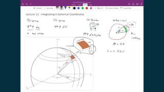 Lecture 12 (3 of 7) - Spherical Volume Element