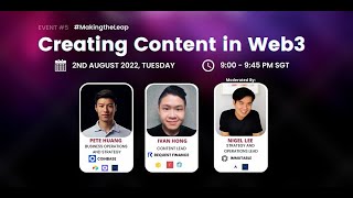 Creating Content in Web3