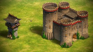 How Many Bombard Towers Do You Need to Destroy a Castle? | AoE II: Definitive Edition