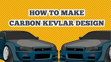 How To Make a CARBON KEVLAR VECTOR DESIGN IN ADOBE ILLUSTRATION