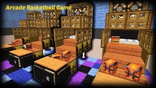 Minecraft - How To Make An Arcade Basketball Game @Virtilise