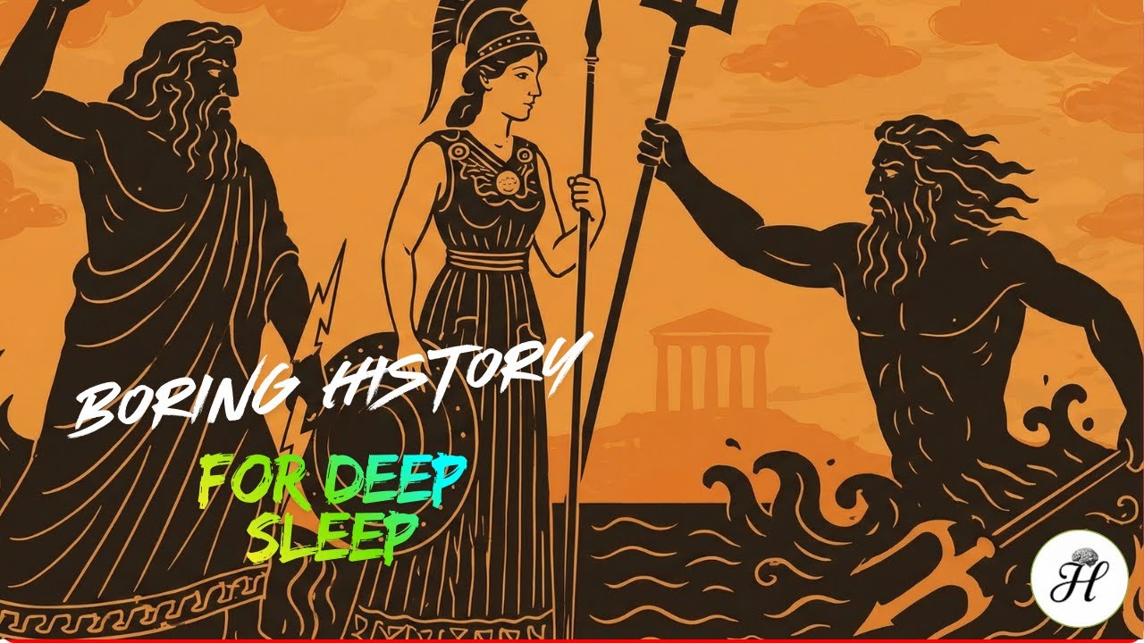 (Relaxing History for Sleep) The Complete Story of Greek Mythology | From Creation to The Odyssey