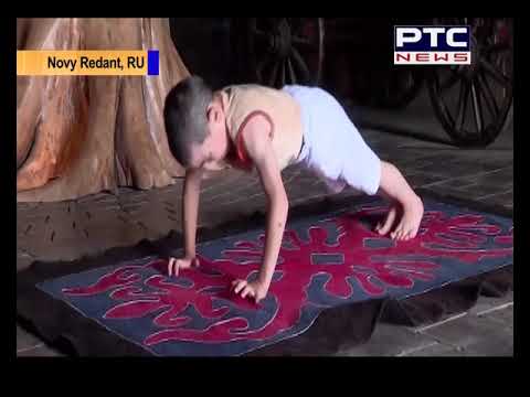 Six Year Old Does 4200 Push Ups in Two Hours