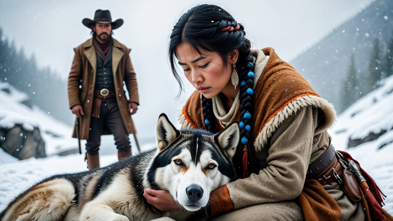 Ковбой нашёл её в снегах с больной собакой… и даже горы не смогли их разлучить