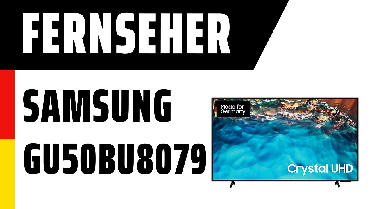 Fernseher Samsung GU50BU8079UXZG (BU8079) | Test | Deutsch - YouTube