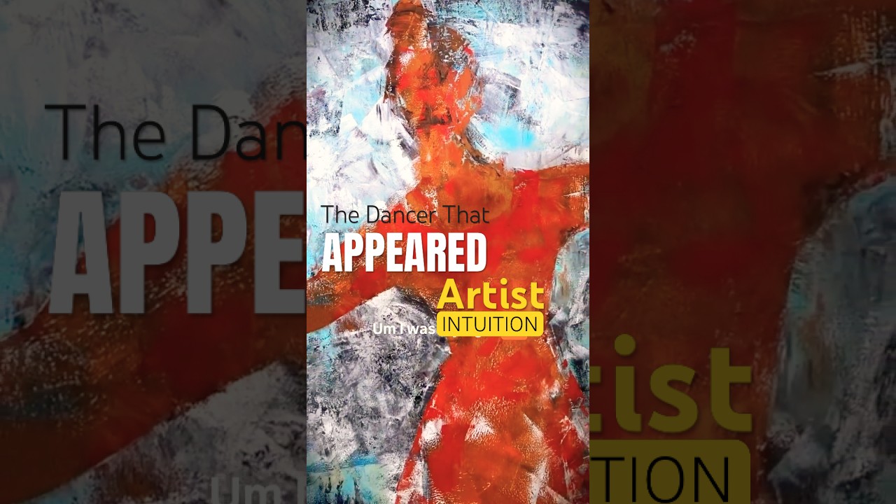 Abstract Painting: The Dancer Insisted Appealing | People Around Us