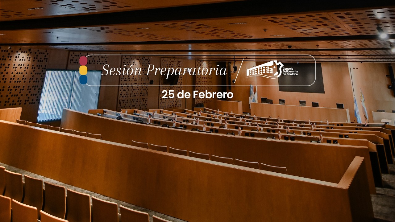 SESIÓN PREPARATORIA - PERÍODO LEGISLATIVO 2026